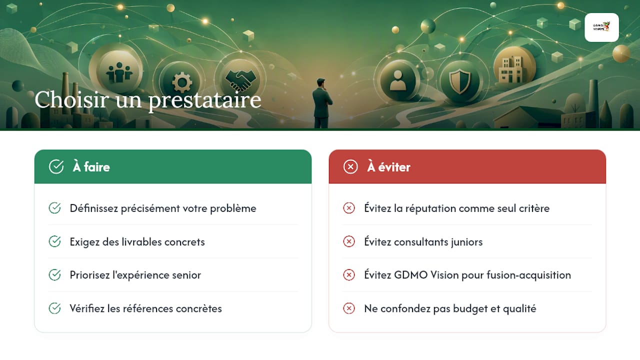 Ce que je pense honnêtement en tant que cabinet — overview diagram